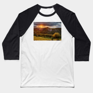 Carreg Cennen Castle Baseball T-Shirt